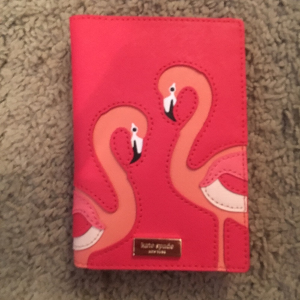 Flamingo Kate Spade Passport Case
